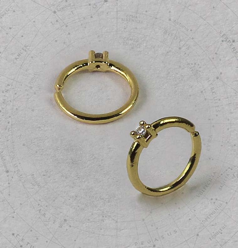 Piercing Nariz Orelha Zircônia