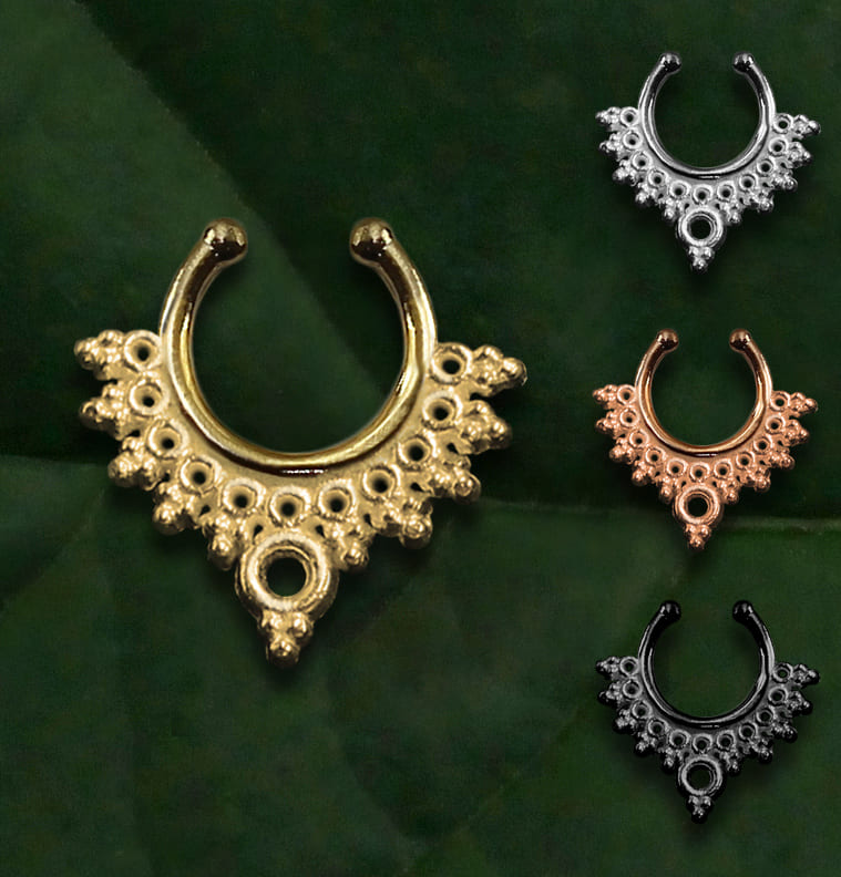 Piercing Septo Pressão Indiano