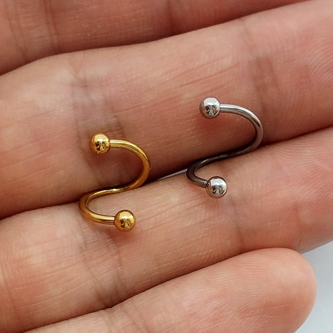 Piercing Twister Esfera Aço Cirúrgico