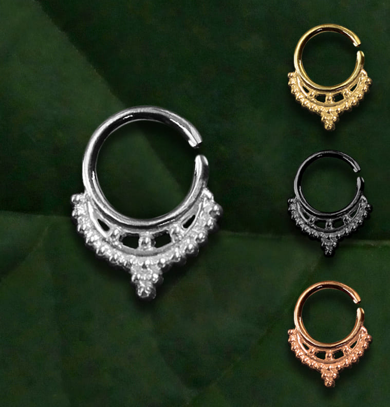 Piercing Septo Indiano