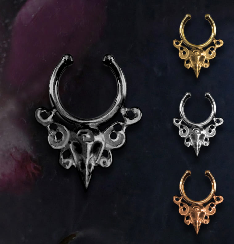 Piercing Septo Pressão Corvo