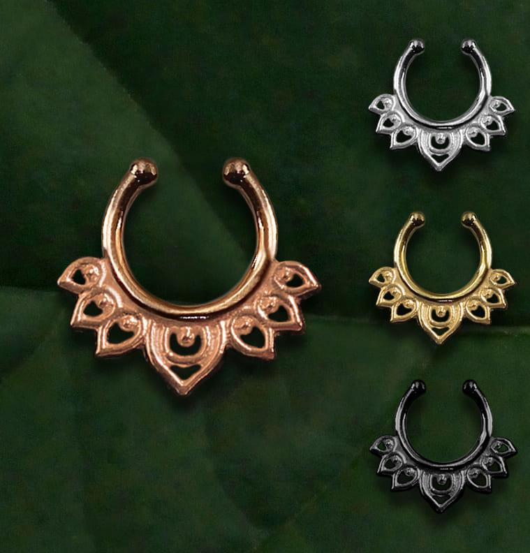 Piercing Septo Pressão Indiano