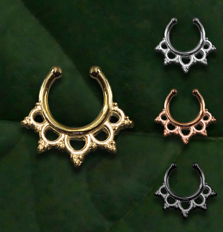 Piercing Septo Pressão Indiano