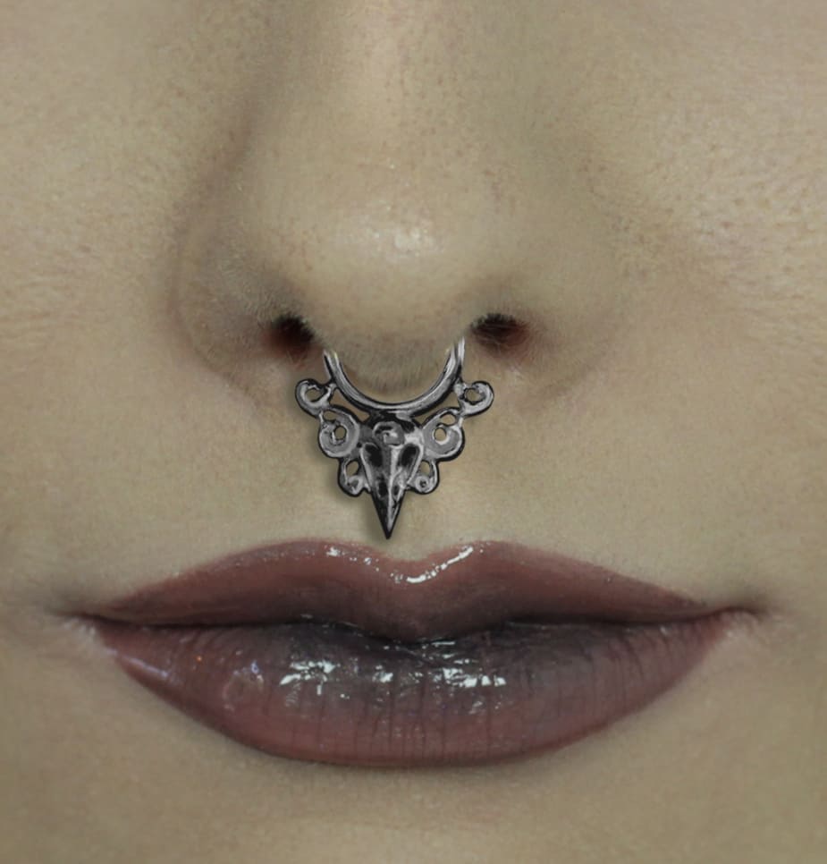 Piercing Septo Pressão Corvo