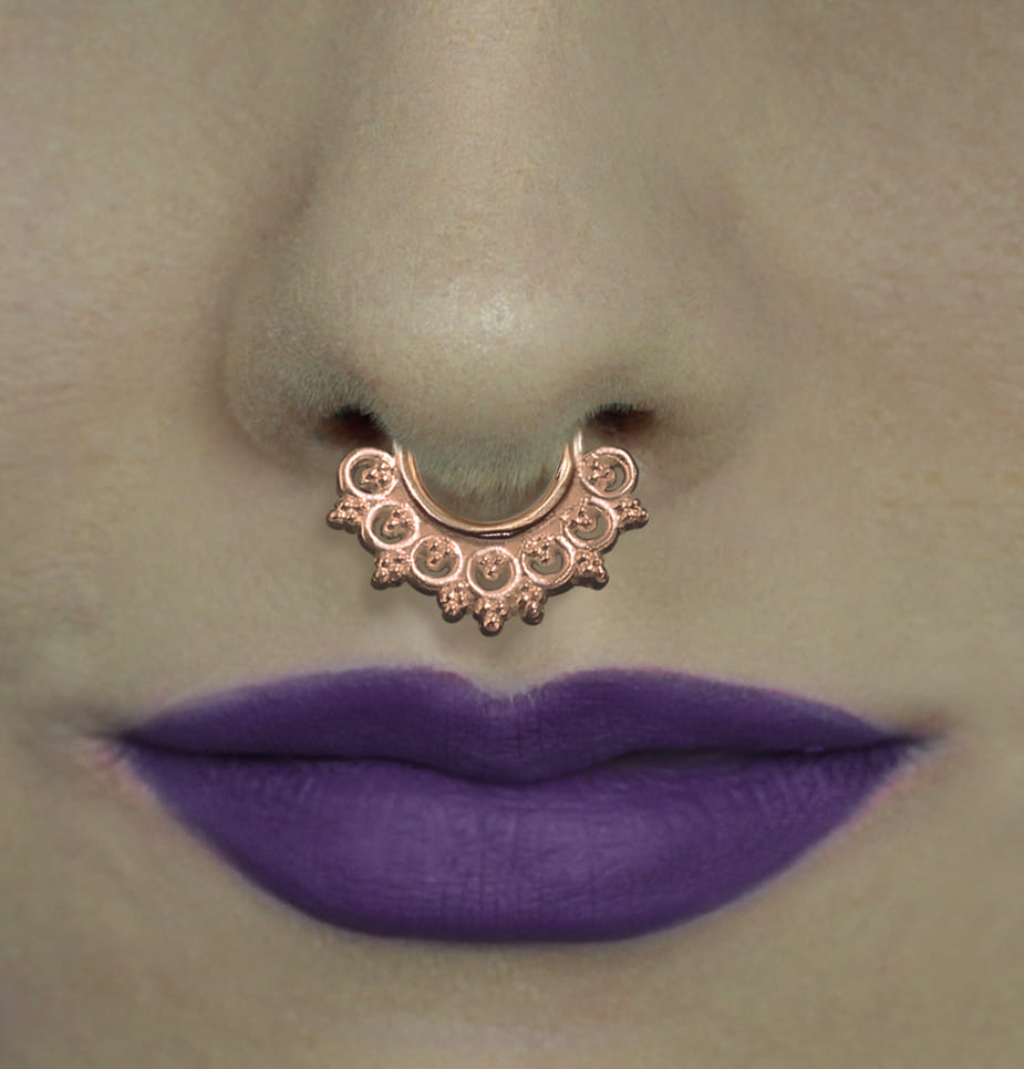 Piercing Septo Pressão Mandala