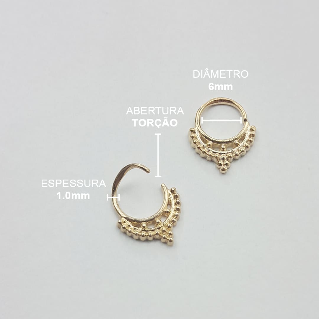Piercing Septo Indiano