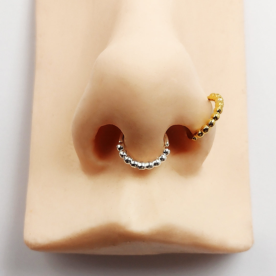 Piercing Septo Nariz Orelha Bolinhas