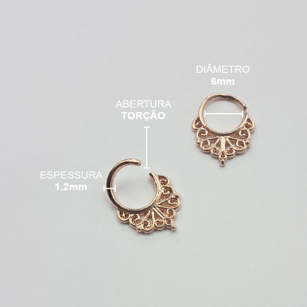 Piercing Septo Indiano
