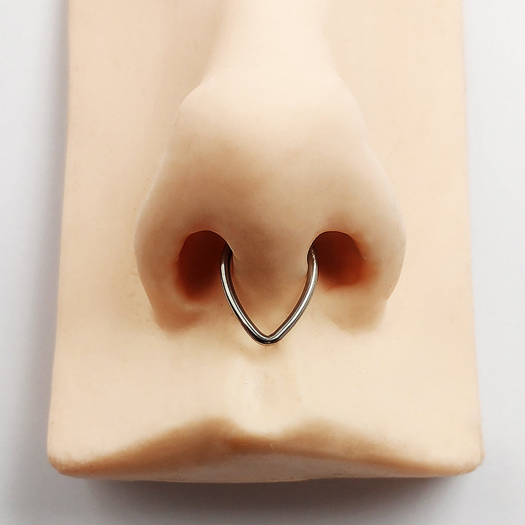 Piercing Segmentado Triangular Aço Cirúrgico
