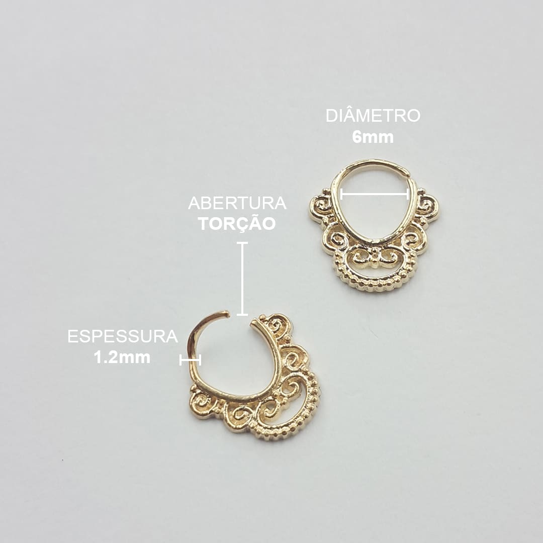 Piercing Septo Indiano