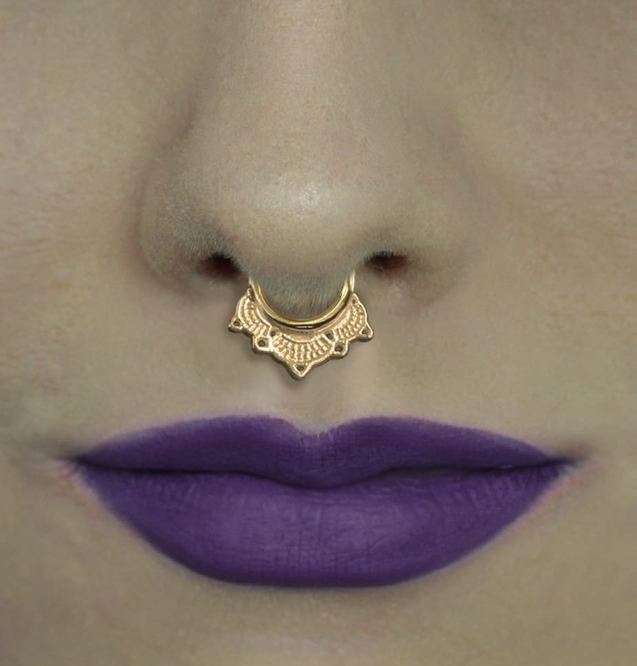 Piercing Septo Pressão Indiano