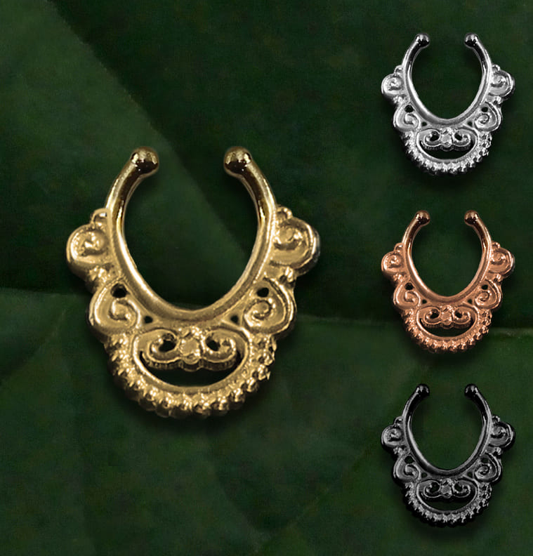 Piercing Septo Pressão Indiano