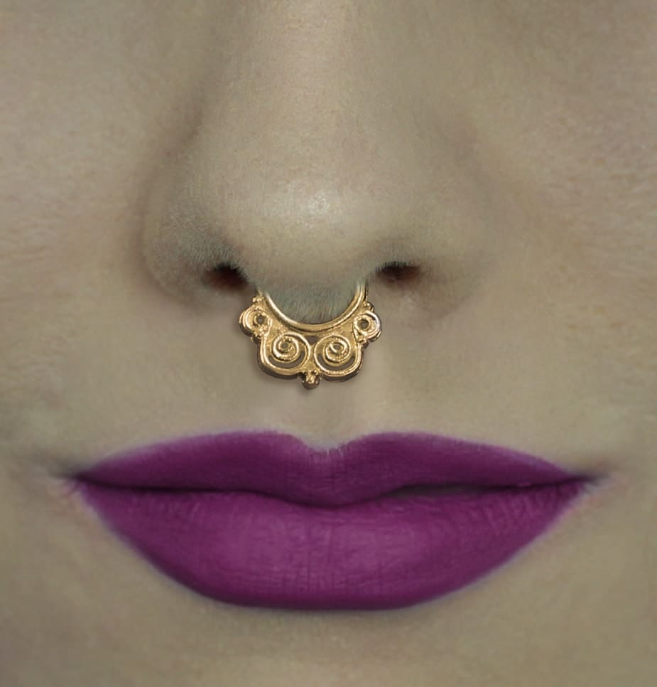 Piercing Septo Pressão Indiano