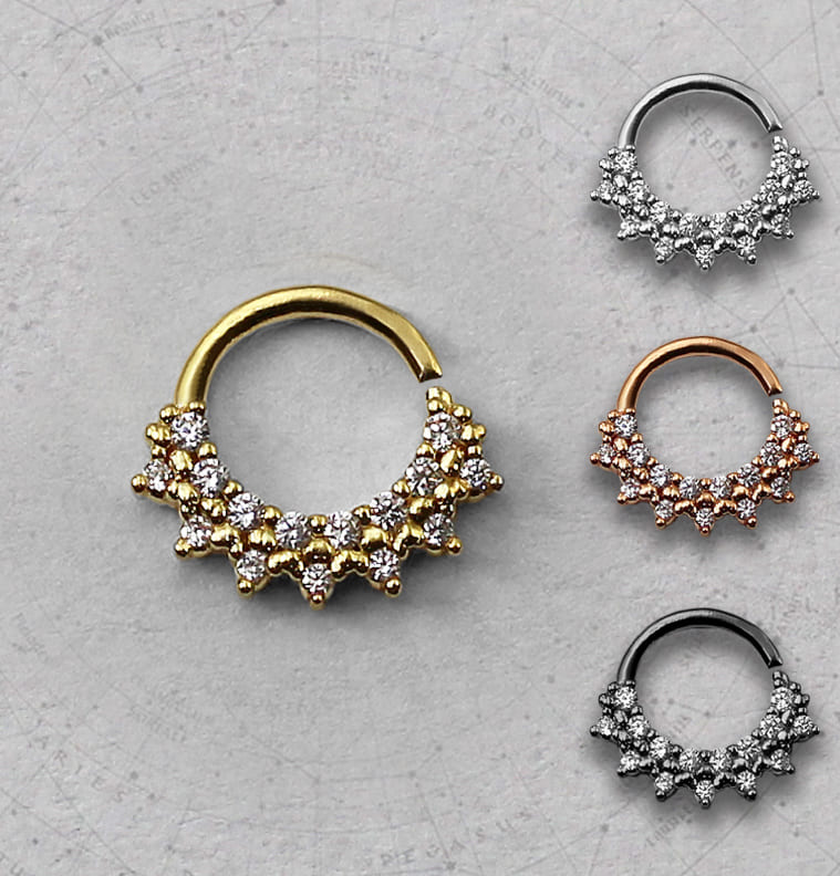 Piercing Septo Daith Zirconias