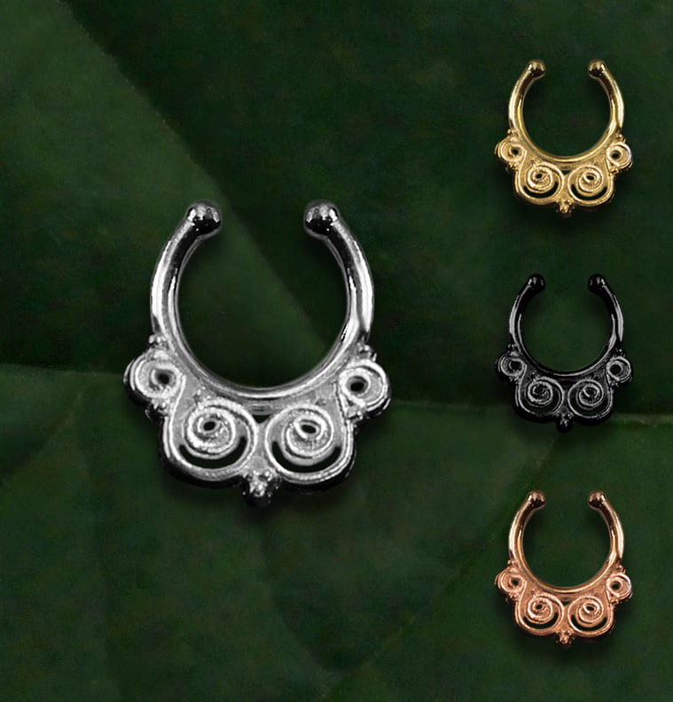 Piercing Septo Pressão Indiano