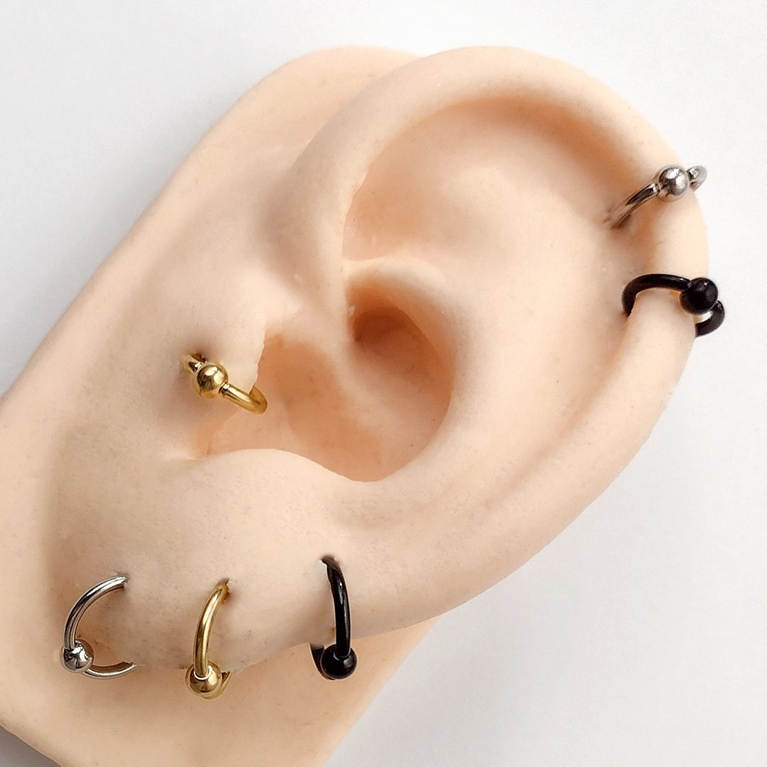 Piercing Argola Captive Aço Cirúrgico