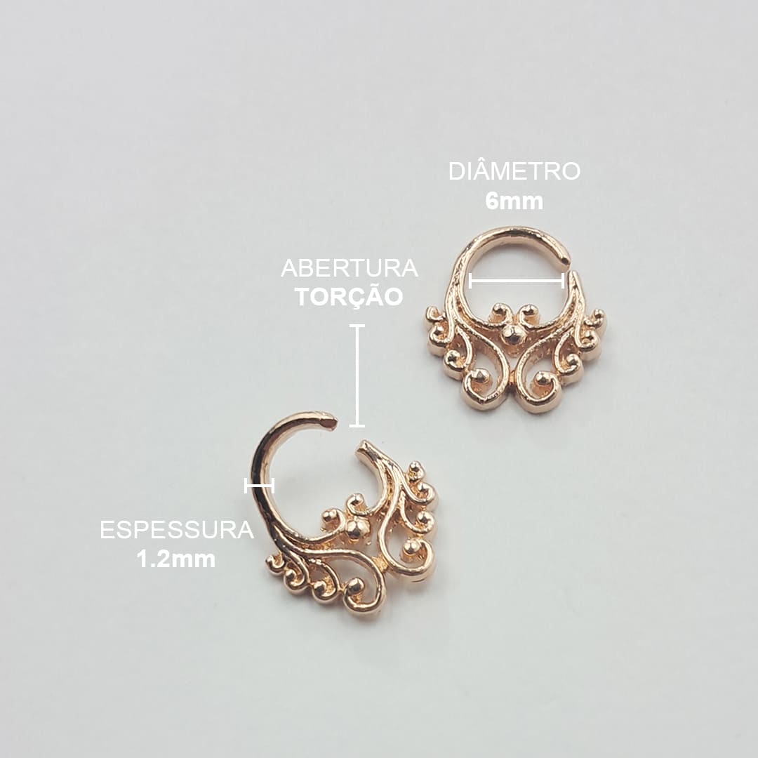 Piercing Septo Indiano