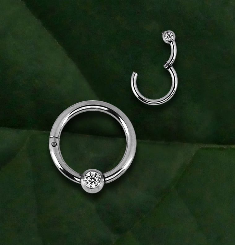 Piercing Captive Segmentado Aço Cirúrgico