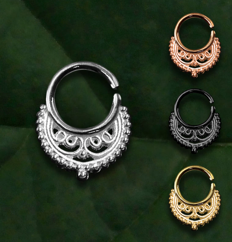 Piercing Septo Indiano