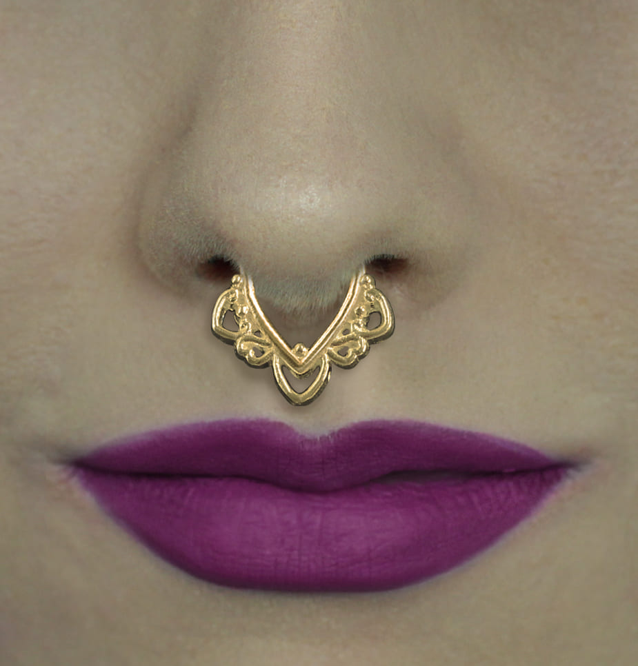 Piercing Septo Pressão Indiano