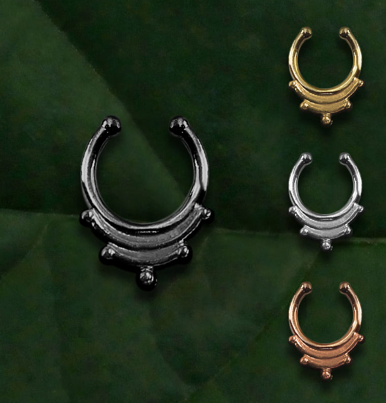 Piercing Septo Pressão Indiano