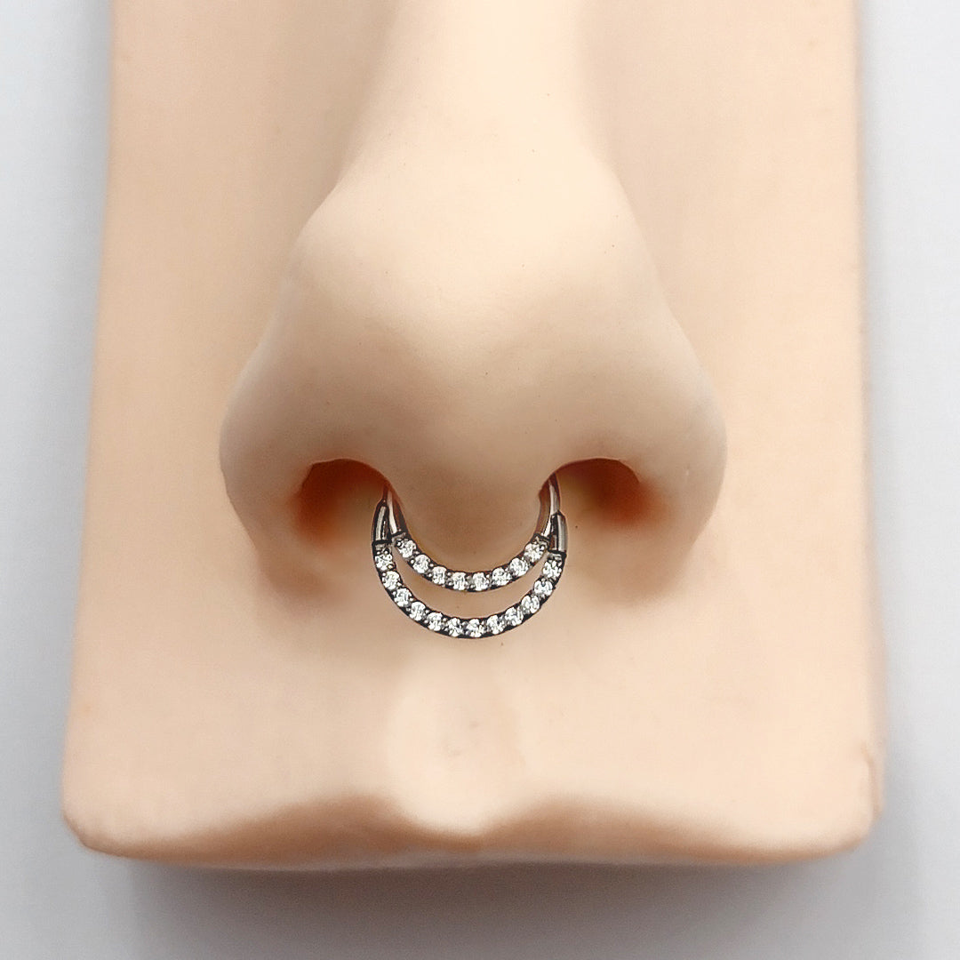 Piercing Segmentado Zircônia Titânio