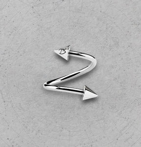 Piercing Twister Spike Aço Cirúrgico