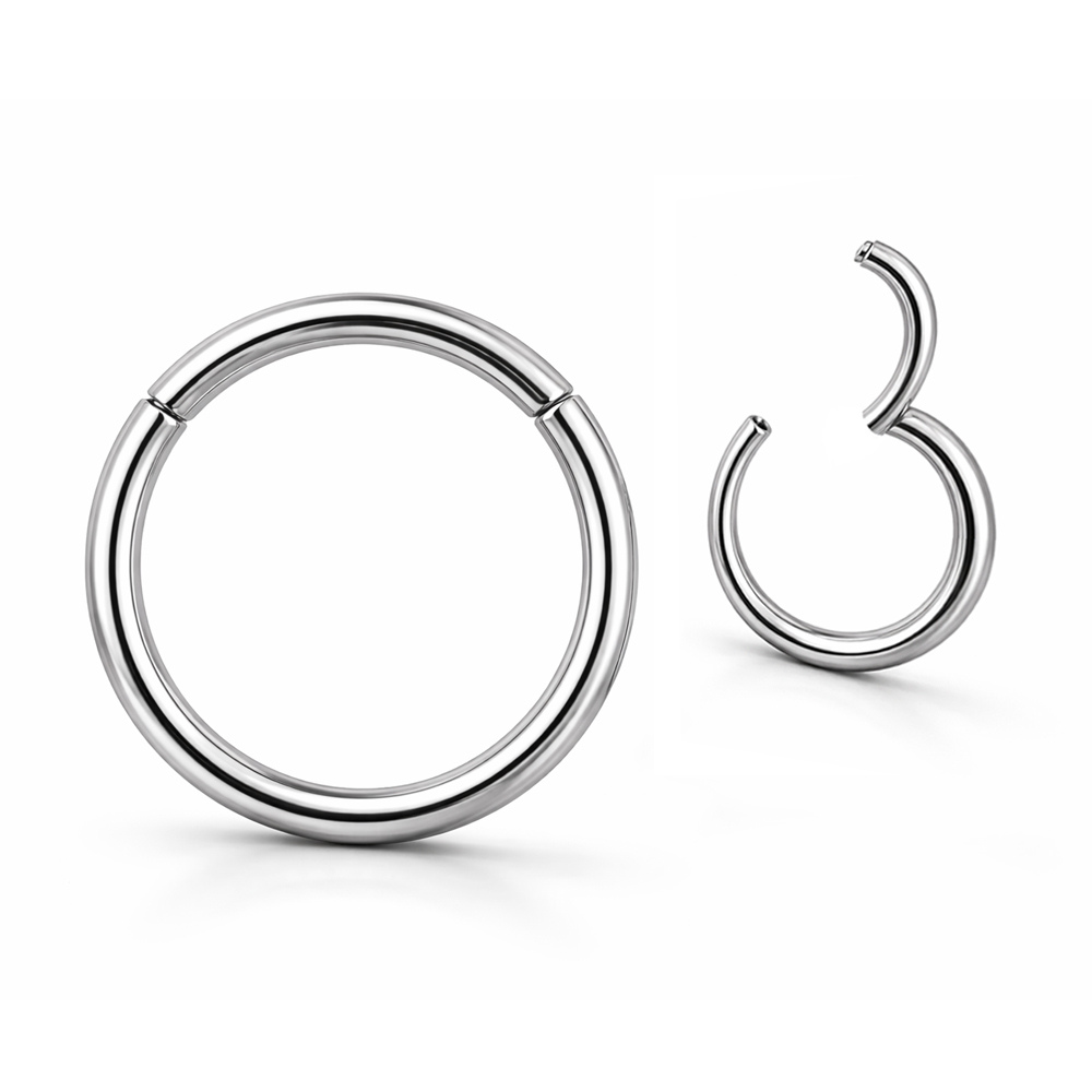 Piercing Argola Articulada Titânio