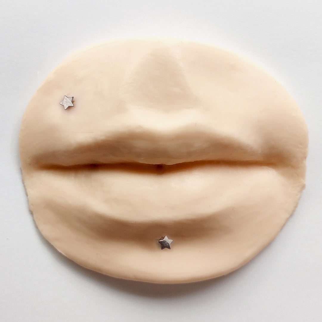 Piercing Orelha Nariz Tragus Labret Estrela Titânio