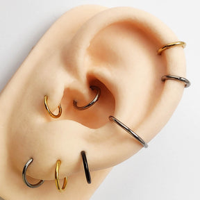 Piercing Argola Clicker Aço Cirúrgico