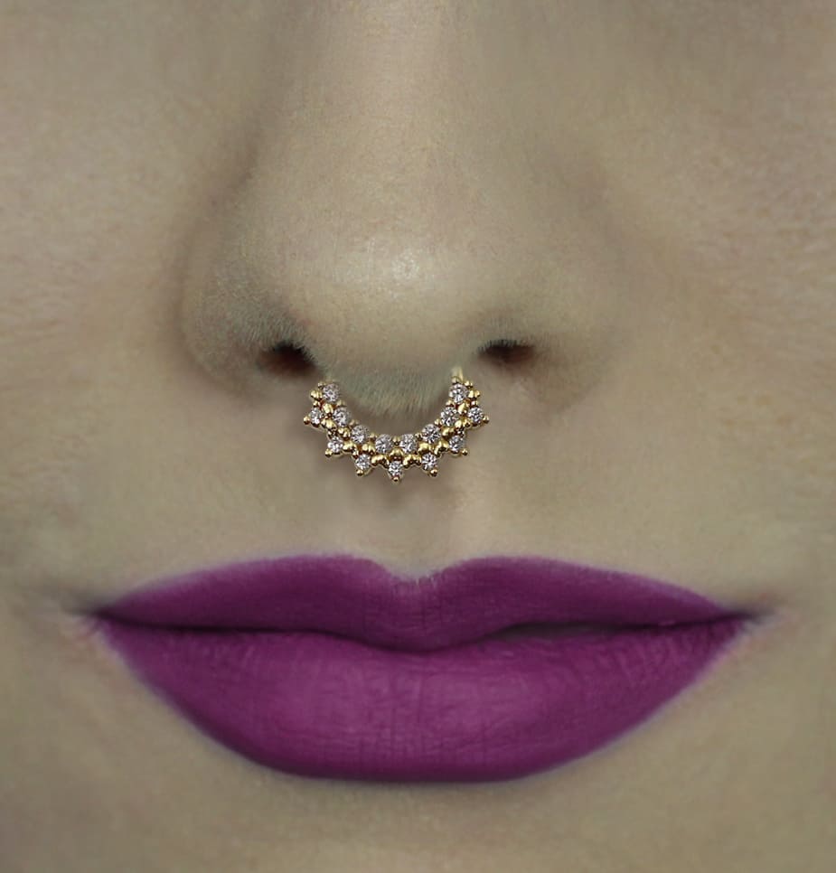 Piercing Septo Daith Zirconias