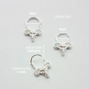 Piercing Septo Daith Baphomet