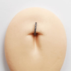 Piercing Nariz Orelha Pressão Zircônias