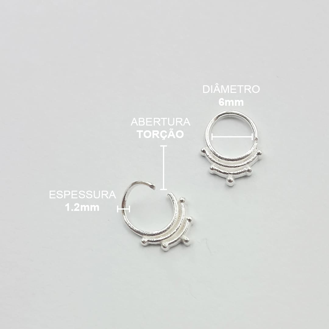 Piercing Septo Indiano