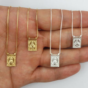 Escapulário Sagrado Coração Prata 925