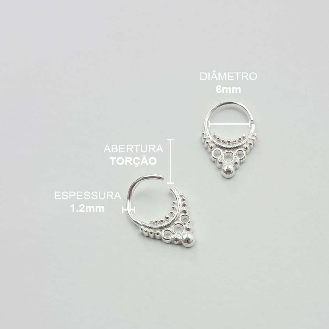 Piercing Septo Indiano