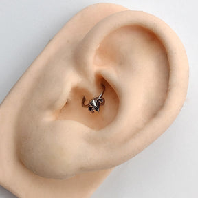 Piercing Clicker Baphomet Titânio