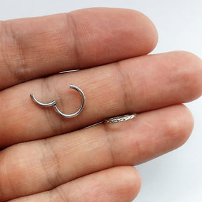 Piercing Argola Clicker Aço Cirúrgico