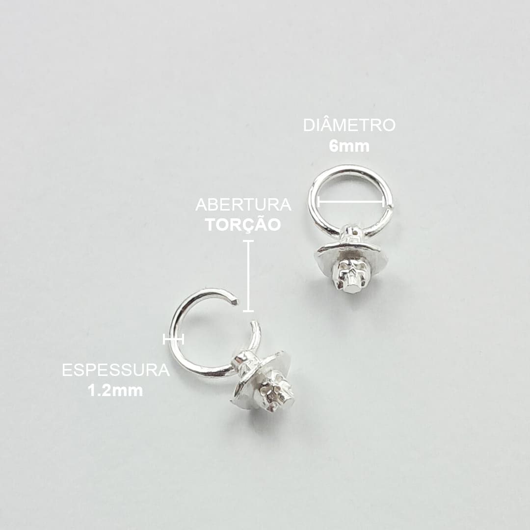 Piercing Septo Caveira Bruxa